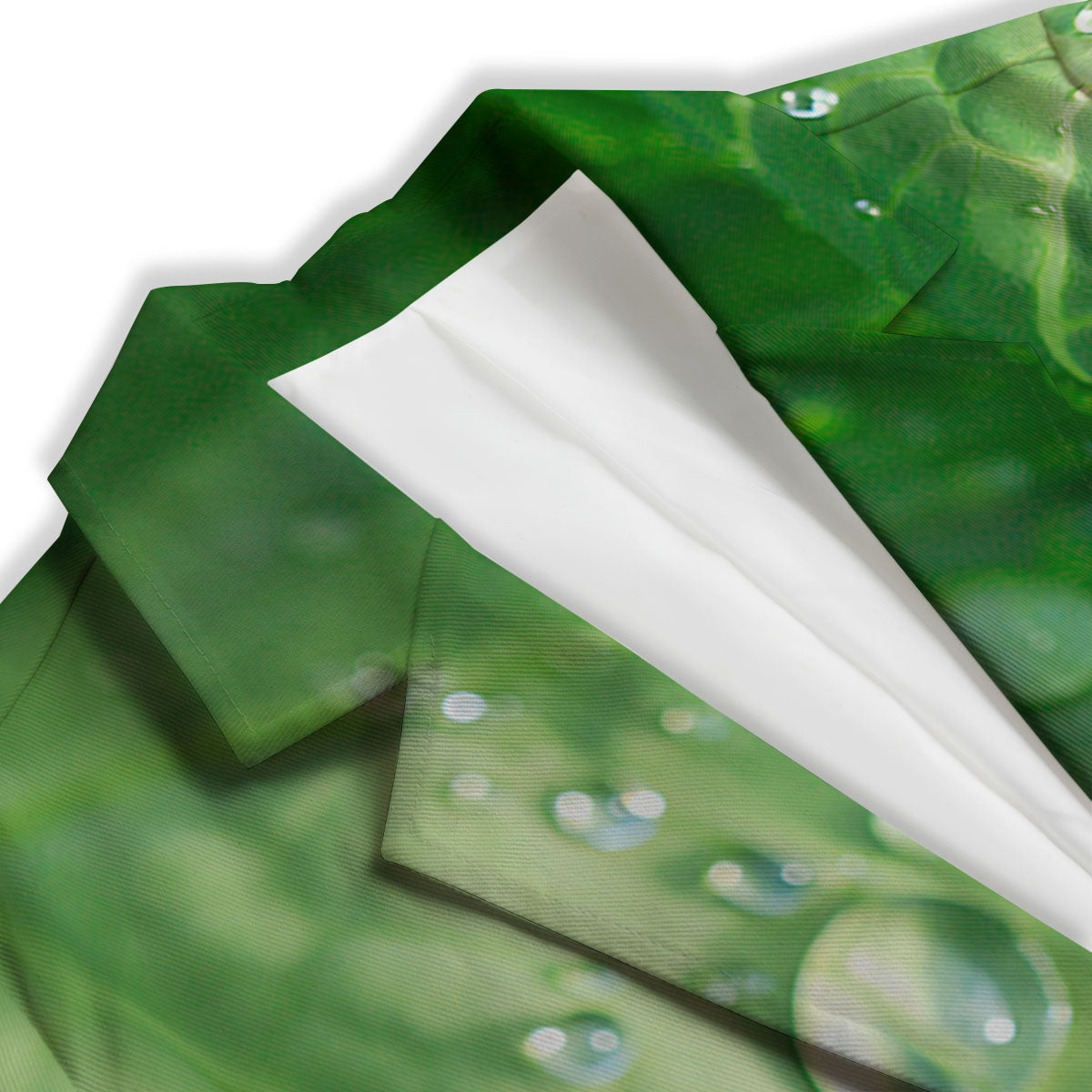 Cabbage Fresh Leaf Print Women's Blazer-grizzshop