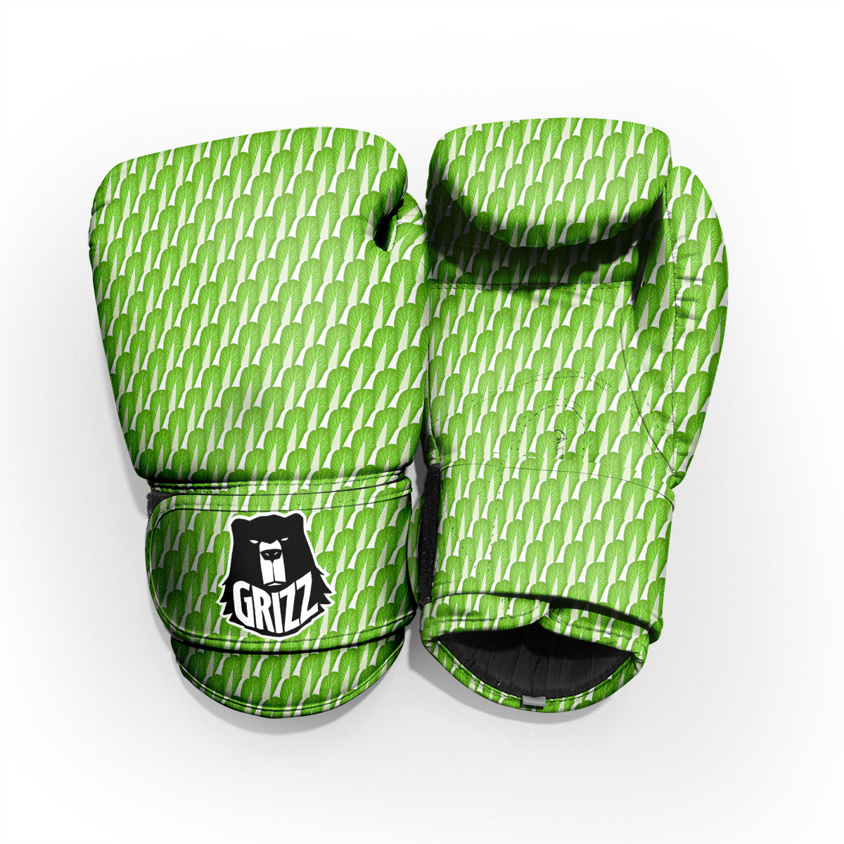 Cabbage Leaf Chinese Print Pro Boxing Glove