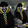 Caduceus 7 Chakras Print Car Seat Covers-grizzshop