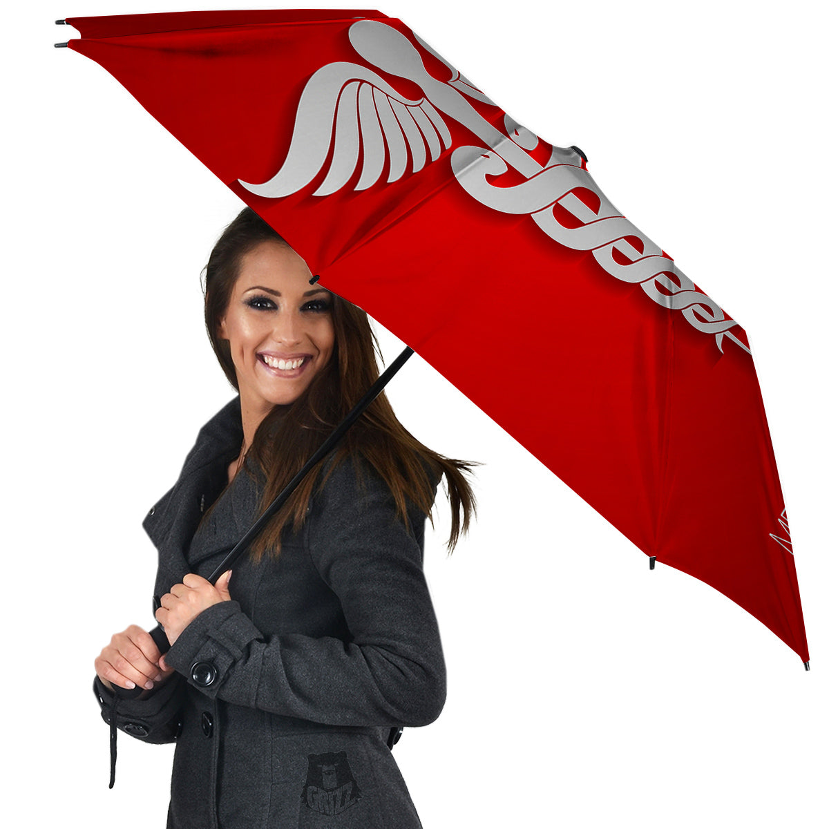 Caduceus Symbol Of Medicine Print Umbrella-grizzshop