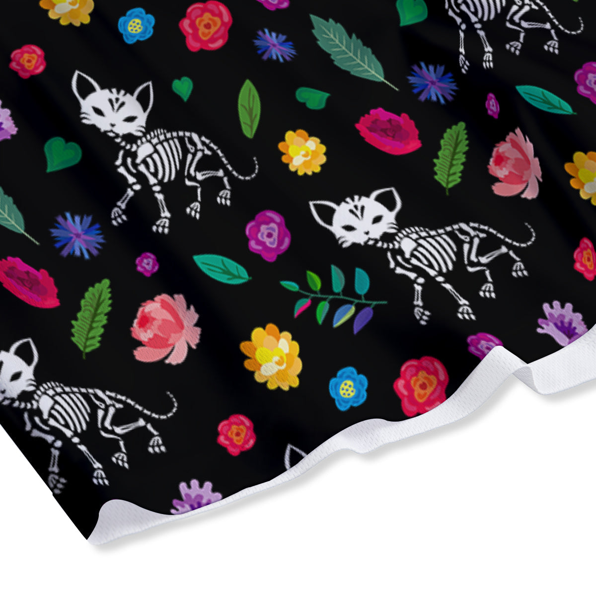 English Bulldog Wearing Glasses Print Mesh Shorts