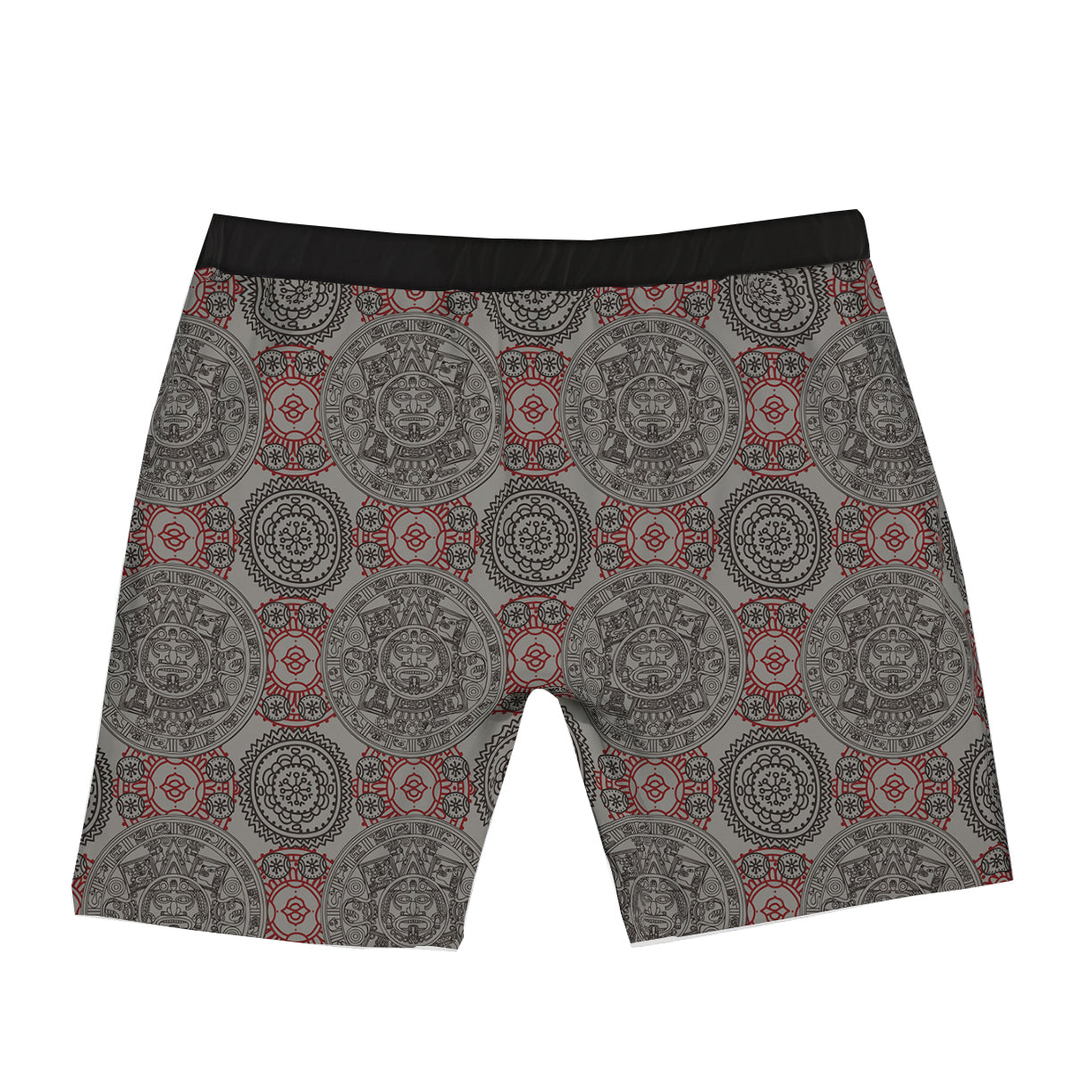Calendar Aztec Doodle Print Pattern Boxer Briefs-grizzshop