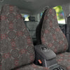 Calendar Aztec Doodle Print Pattern Car Seat Covers-grizzshop