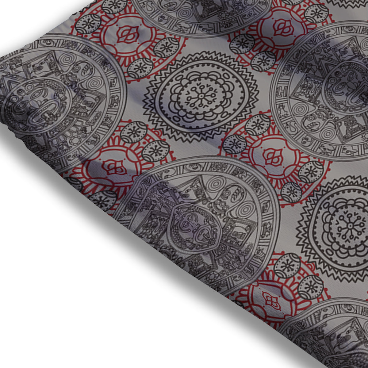 Equipment Fishing Print Pattern Mesh Shorts