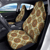 Calendar Aztec Vintage Print Pattern Car Seat Covers-grizzshop