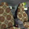 Calendar Aztec Vintage Print Pattern Car Seat Covers-grizzshop