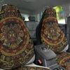 Calendar Mayan Print Car Seat Covers-grizzshop