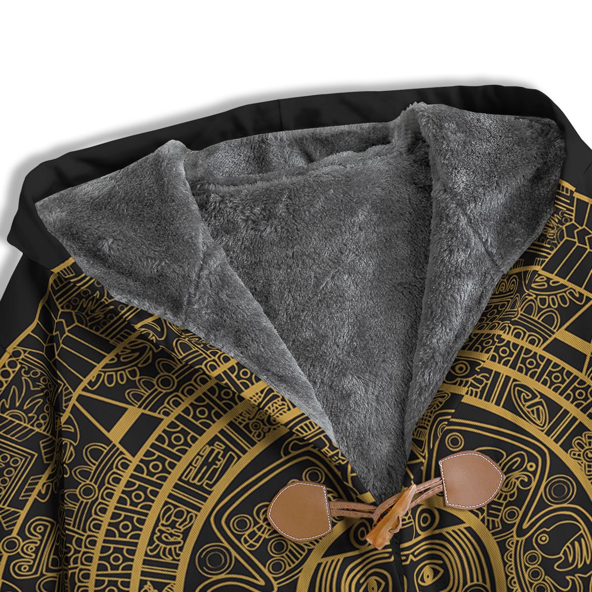 Calendar Tribal Maya Print Men's Windbreaker Jacket-grizzshop