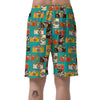 Camera Print Pattern Men's Shorts-grizzshop