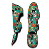 Camera Print Pattern Muay Thai Shin Guards-grizzshop