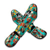 Camera Print Pattern Muay Thai Shin Guards-grizzshop