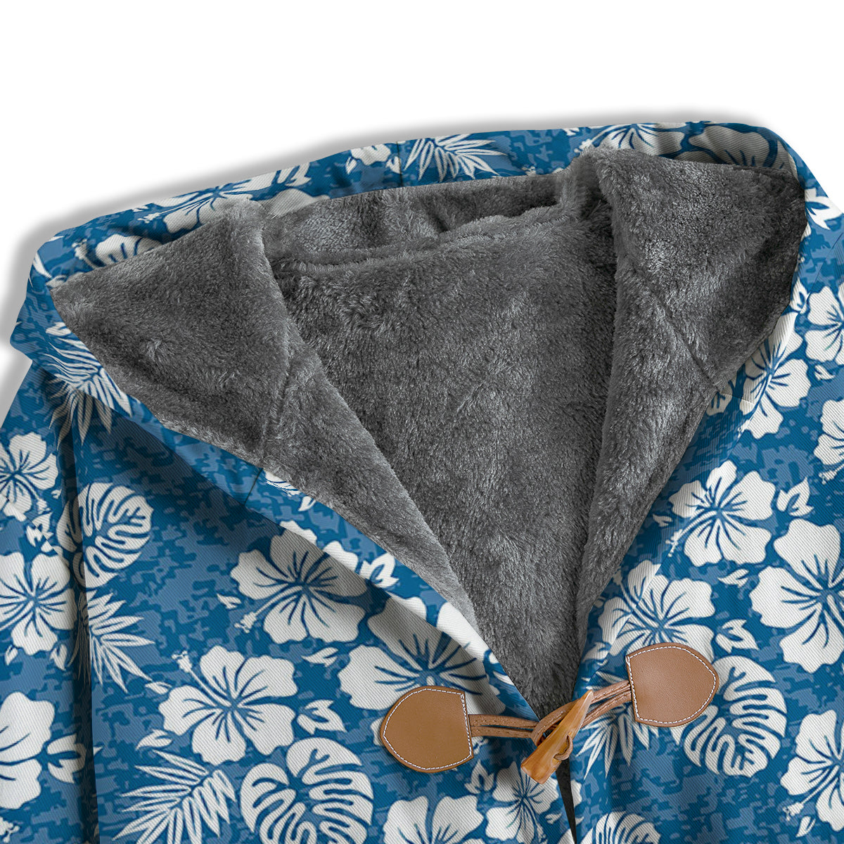 Camo Flower Aloha Hawaiian Print Pattern Men's Windbreaker Jacket-grizzshop