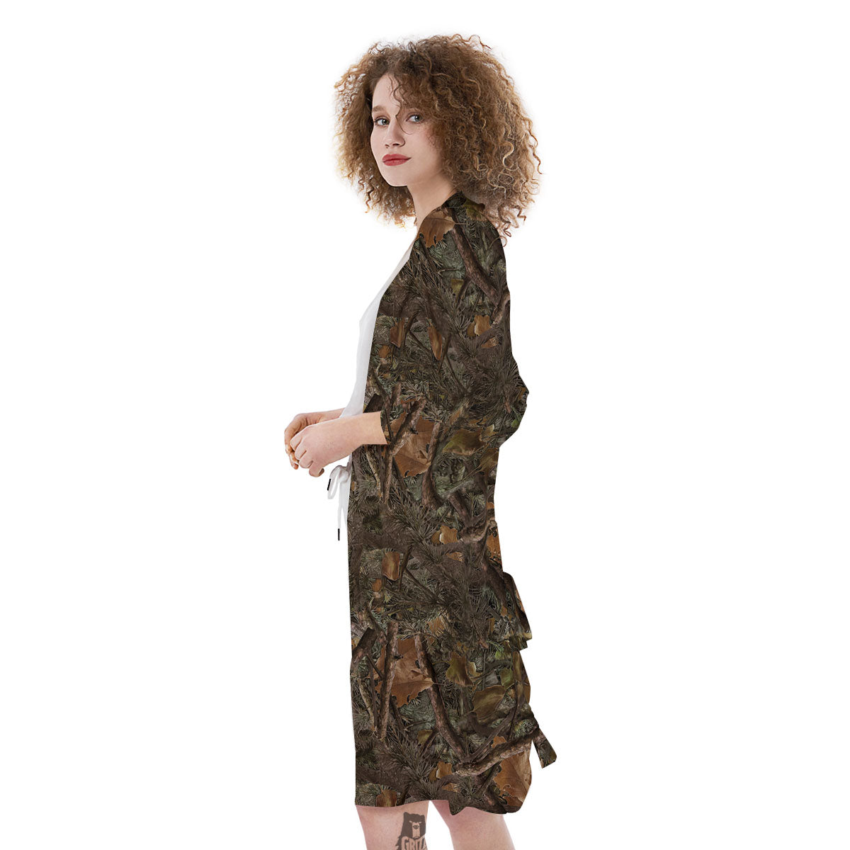Camo Hunting Print Pattern Kimono-grizzshop