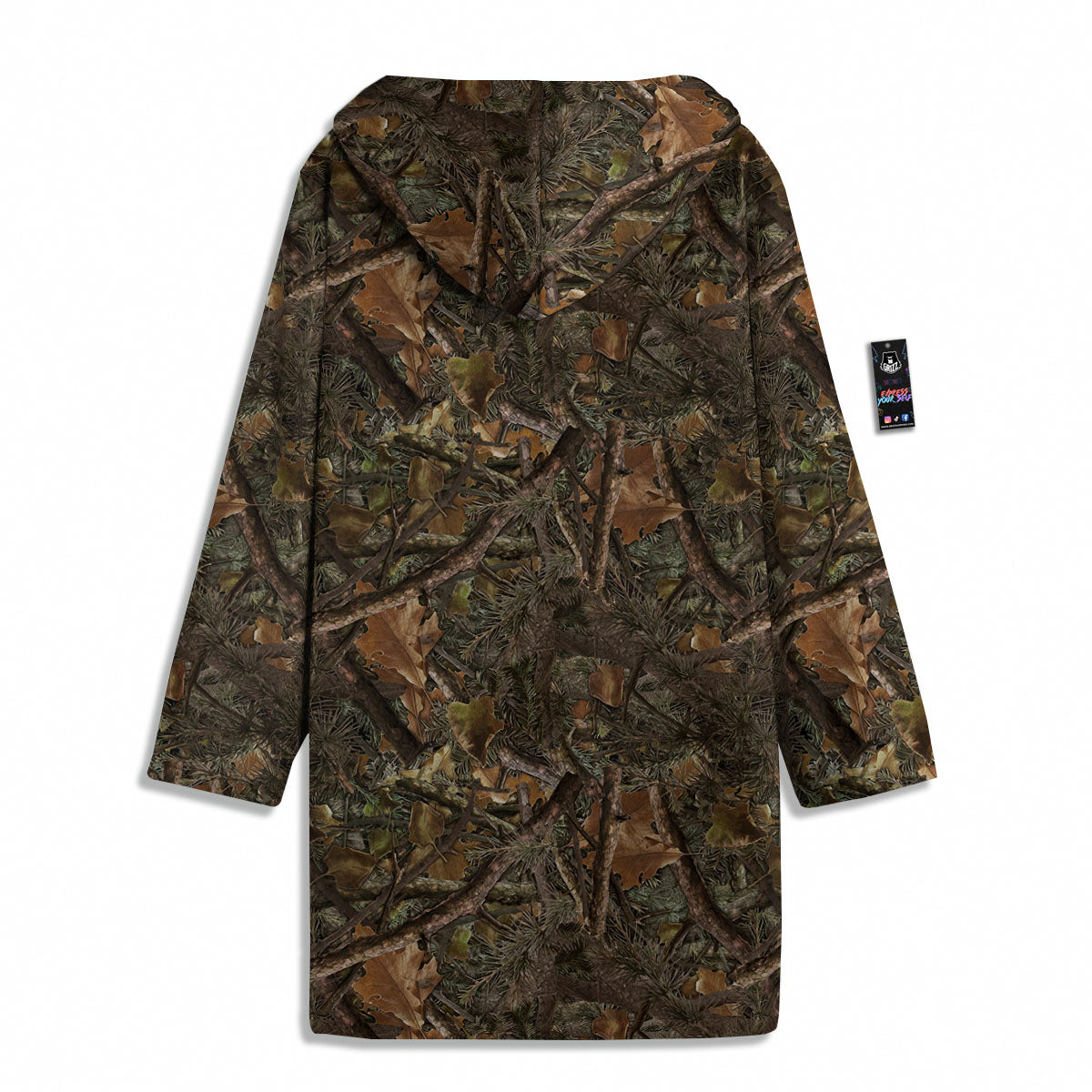 Camo Hunting Print Pattern Men's Windbreaker Jacket-grizzshop