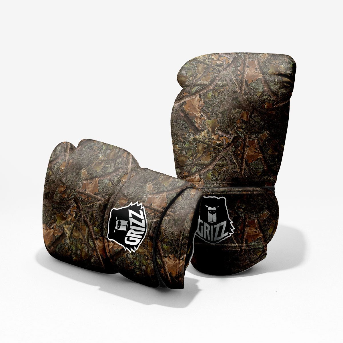 Camo Hunting Print Pattern Pro Boxing Glove