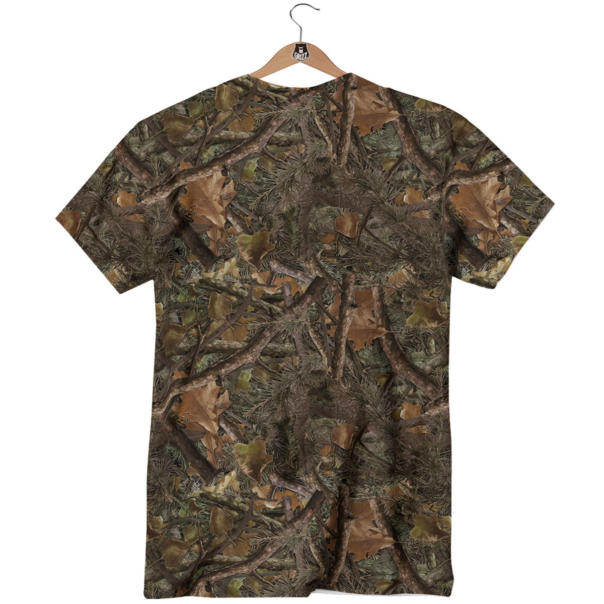 Camo Hunting Print Pattern T-Shirt-grizzshop