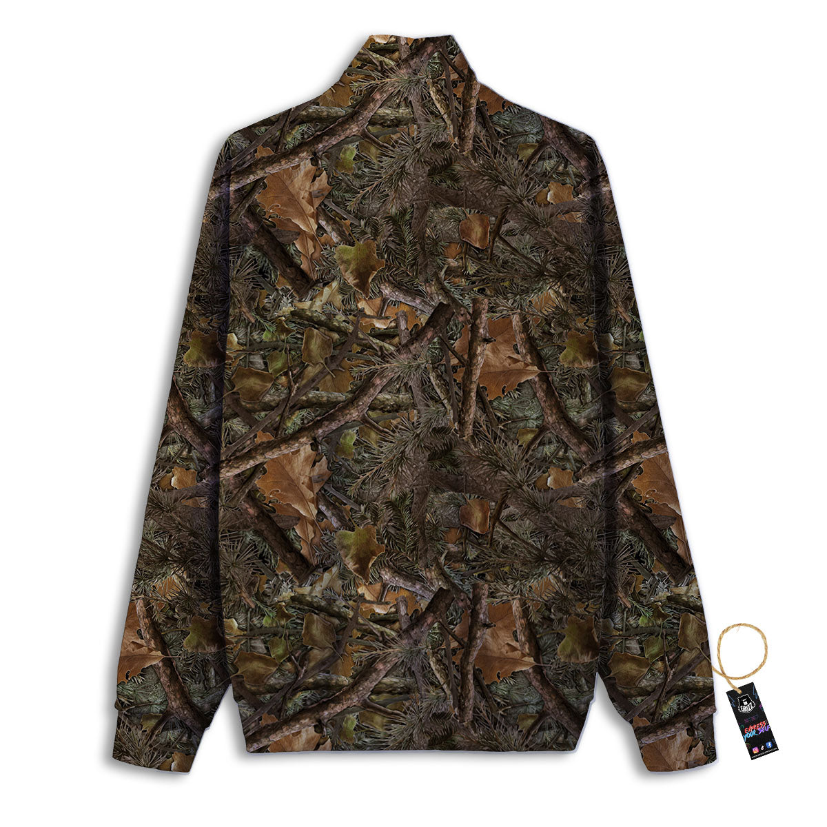 Camo Hunting Print Pattern Track Jacket-grizzshop