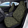 Camouflage Army Green Print Car Seat Covers-grizzshop