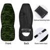 Camouflage Green And Black Print Car Seat Covers-grizzshop