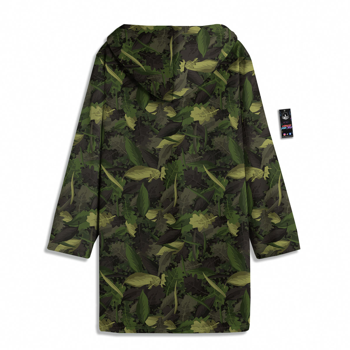 Camouflage Hunting Oak Tree Print Men's Windbreaker Jacket-grizzshop