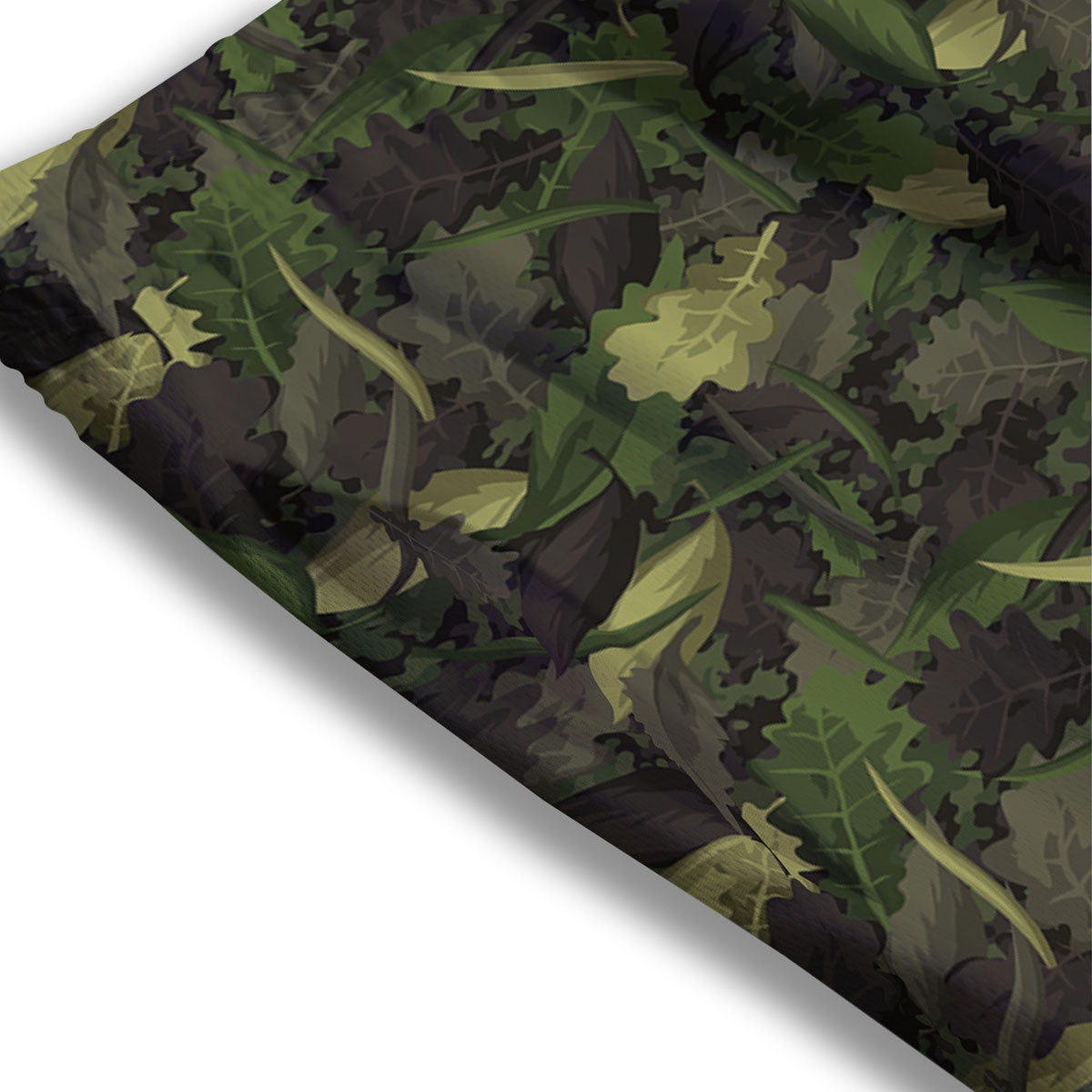 Camouflage Hunting Oak Tree Print Mesh Shorts