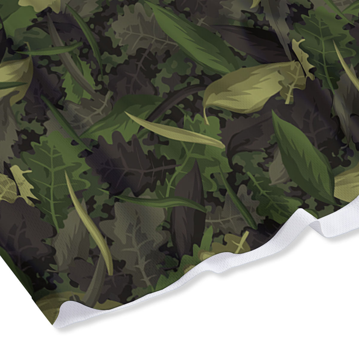 Camouflage Hunting Oak Tree Print Mesh Shorts