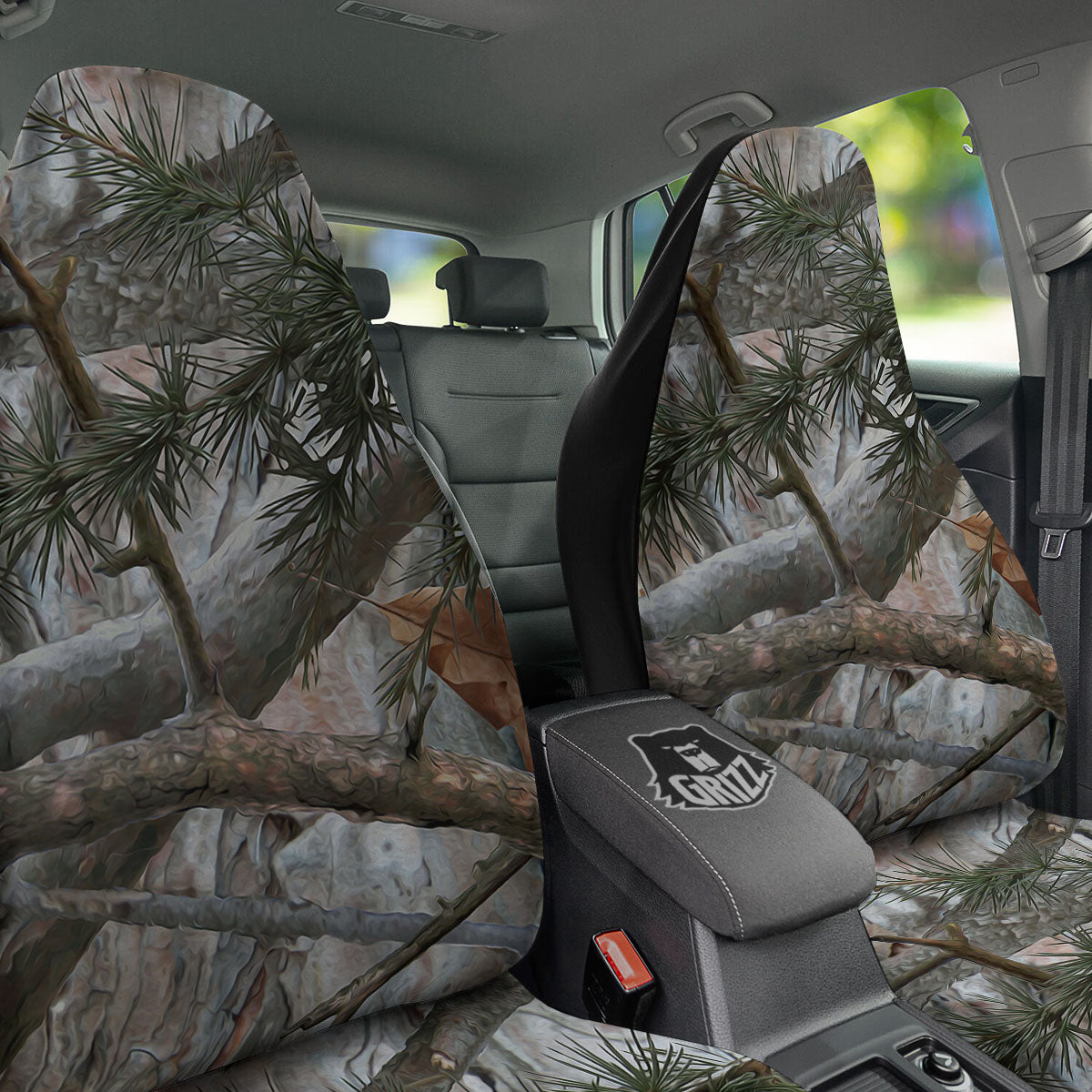Camouflage Hunting Print Pattern Car Seat Covers-grizzshop