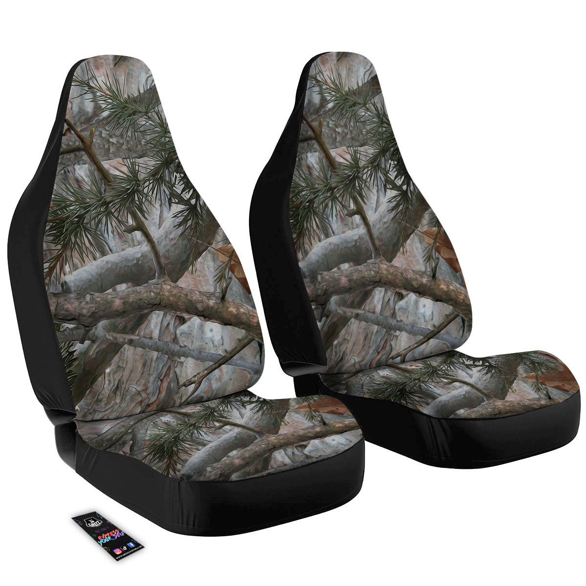 Camouflage Hunting Print Pattern Car Seat Covers-grizzshop