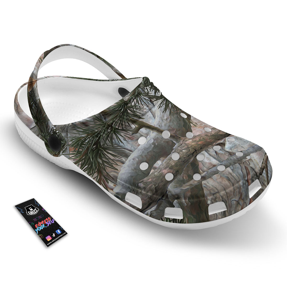 Camouflage Hunting Print Pattern Clog-grizzshop