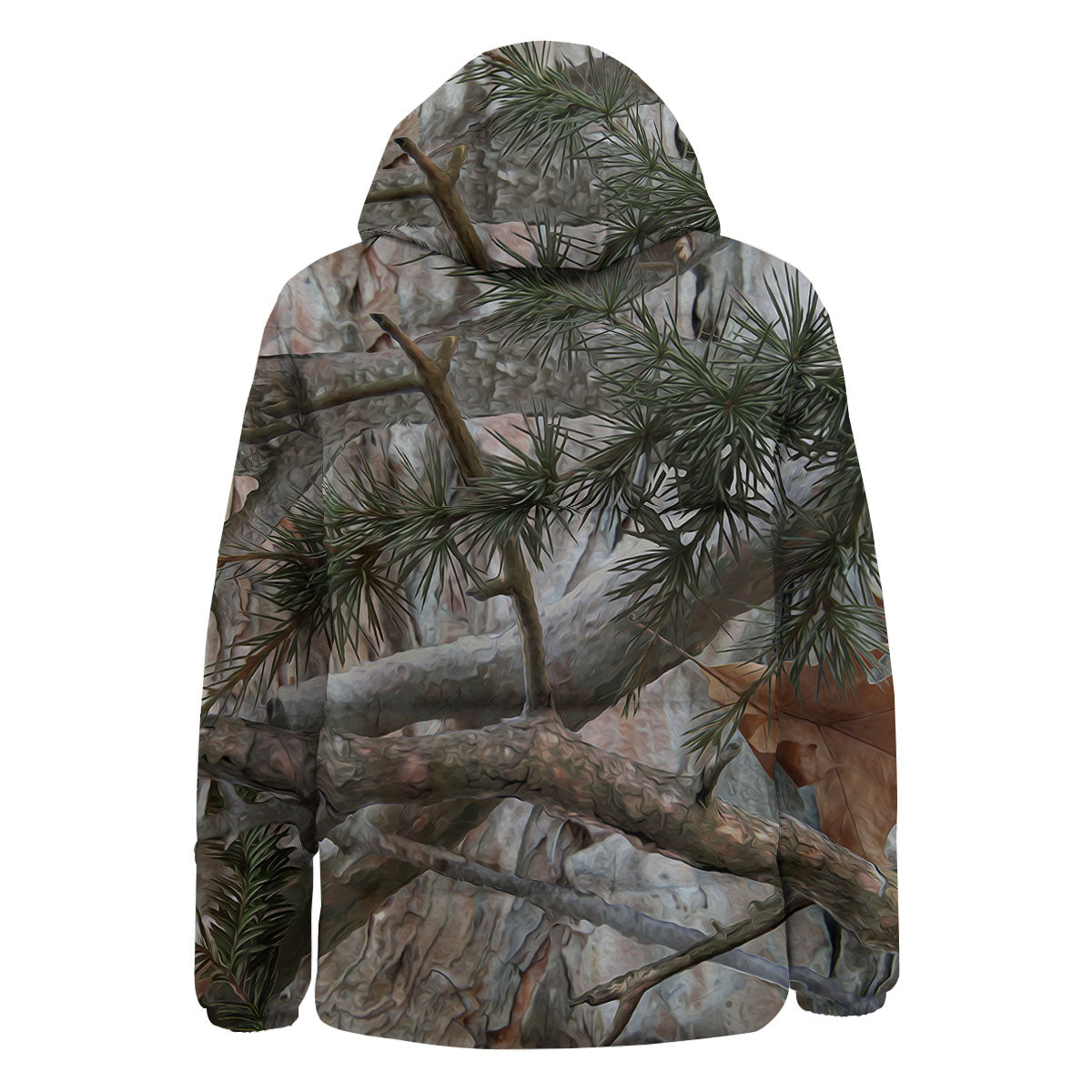 Camouflage Hunting Print Pattern Down Jacket-grizzshop