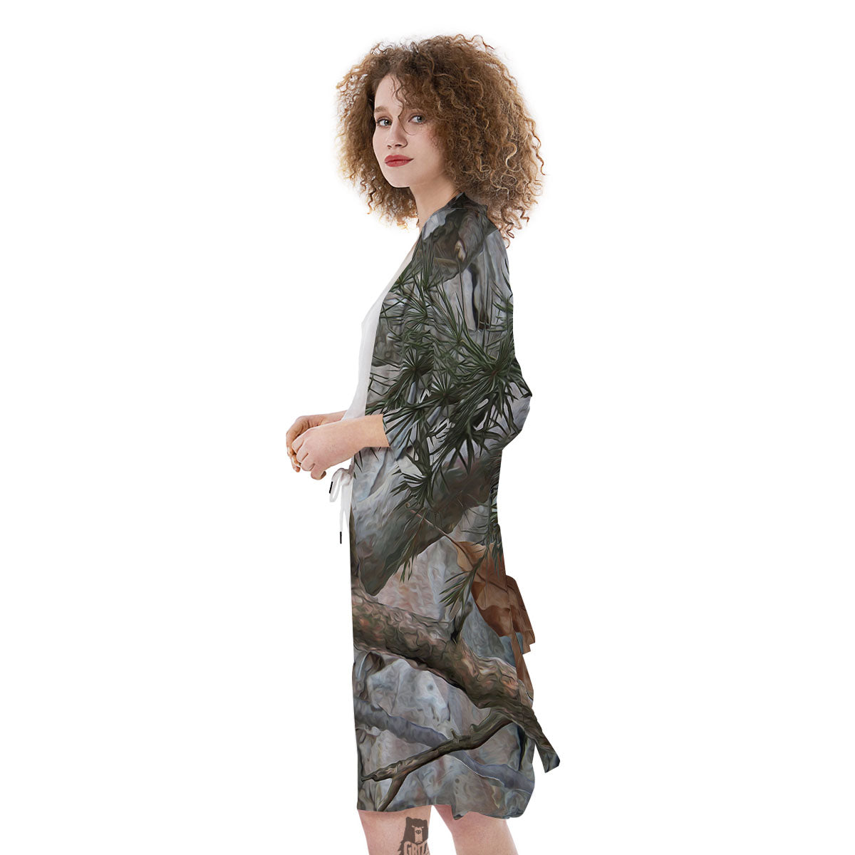 Camouflage Hunting Print Pattern Kimono-grizzshop