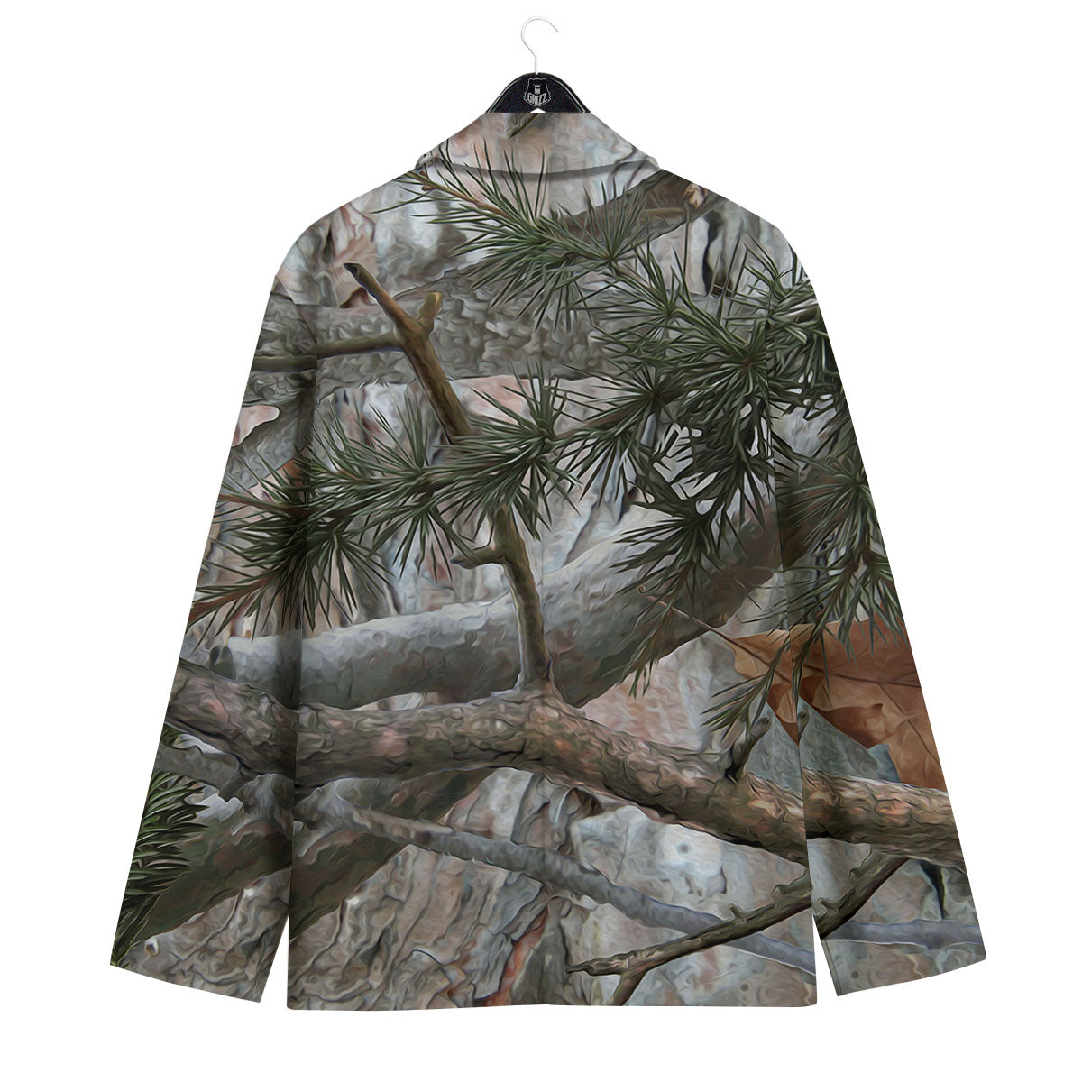 Camouflage Hunting Print Pattern Men's Sport Coat-grizzshop