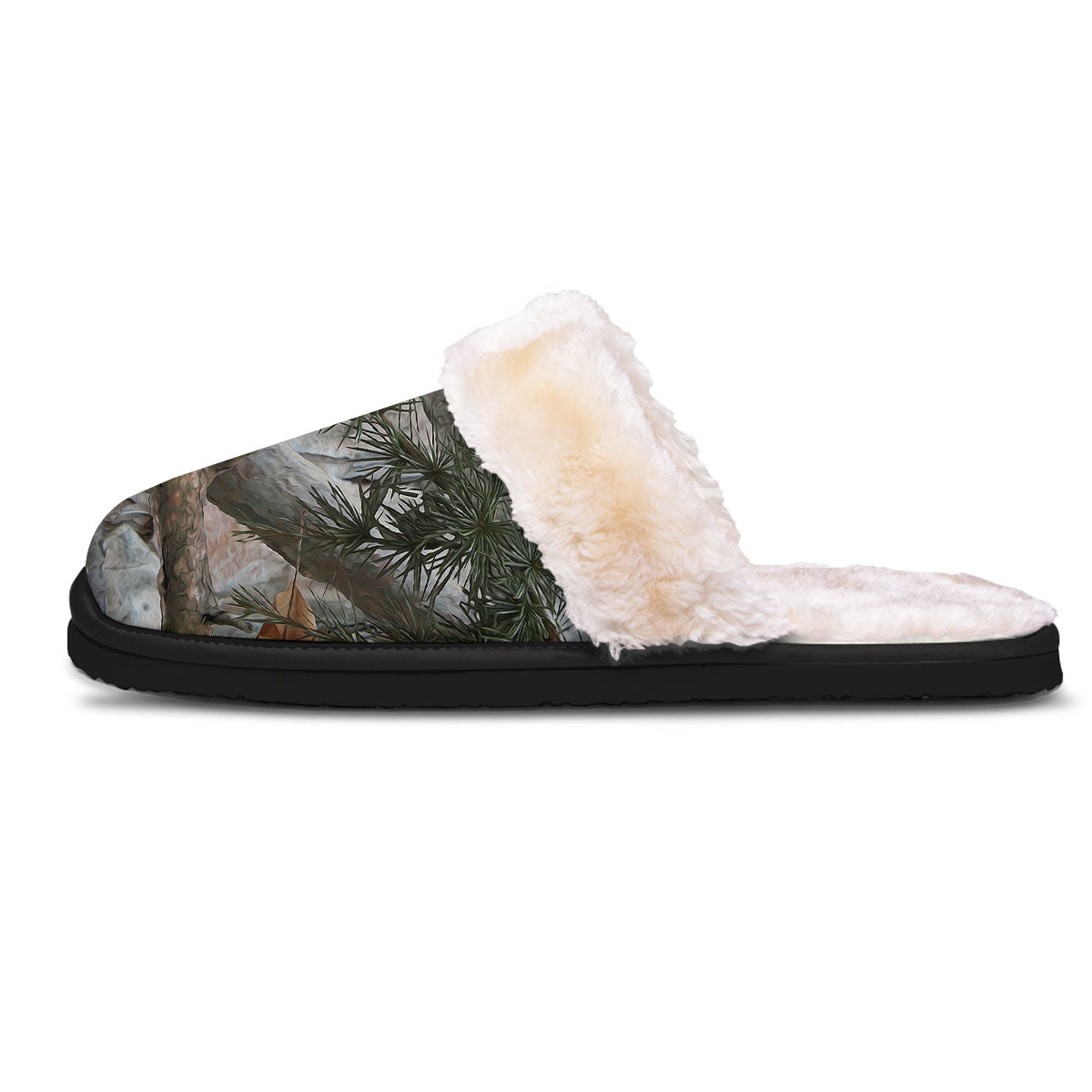 Camouflage Hunting Print Pattern Slippers-grizzshop