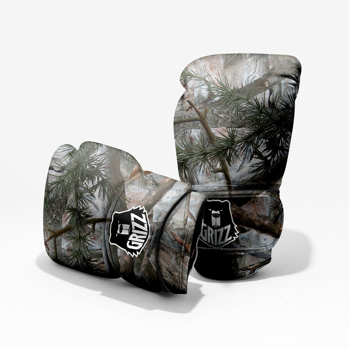 Camouflage Hunting Print Pattern Pro Boxing Glove