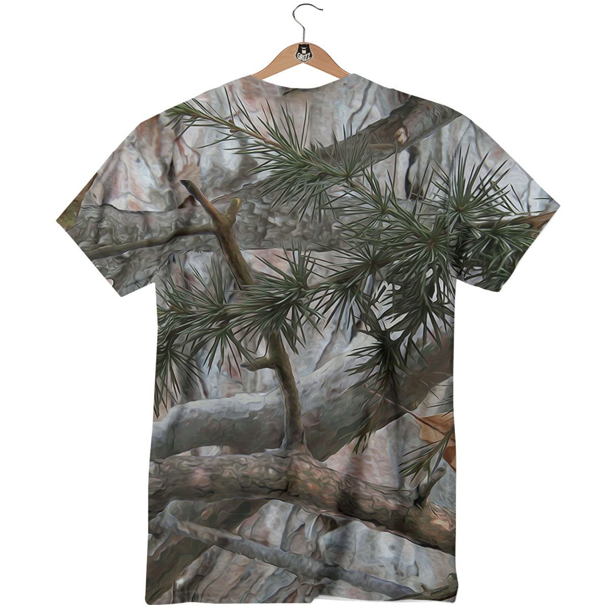 Camouflage Hunting Print Pattern T-Shirt-grizzshop