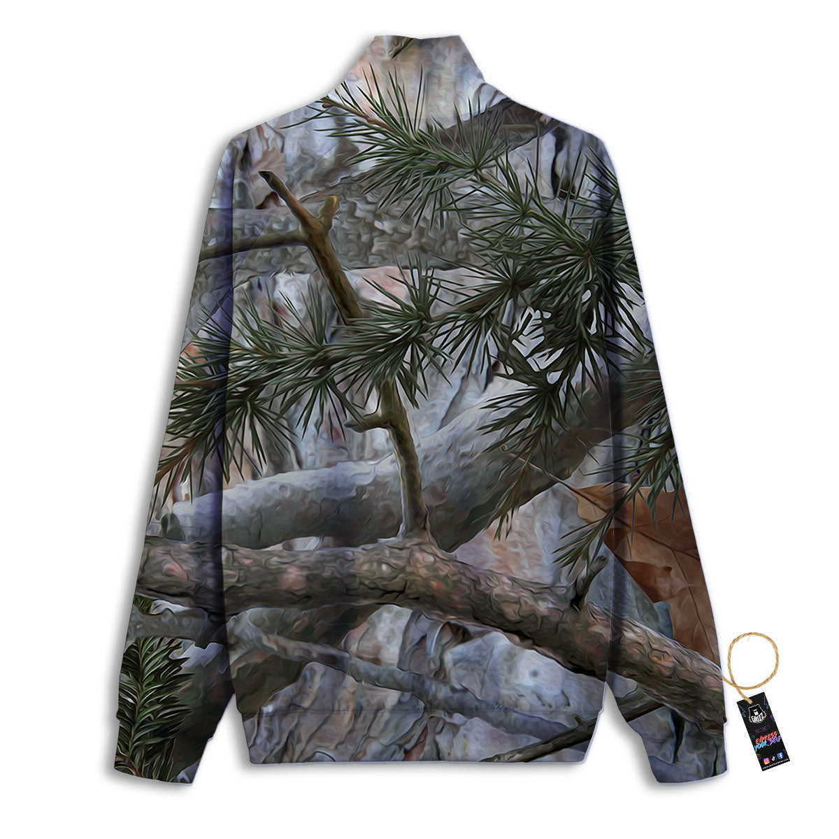Camouflage Hunting Print Pattern Track Jacket-grizzshop