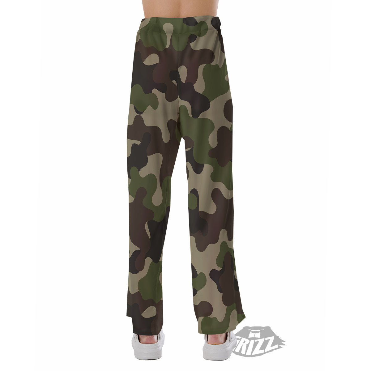 Camouflage Jungle Hunting Print Pajama Pants-grizzshop