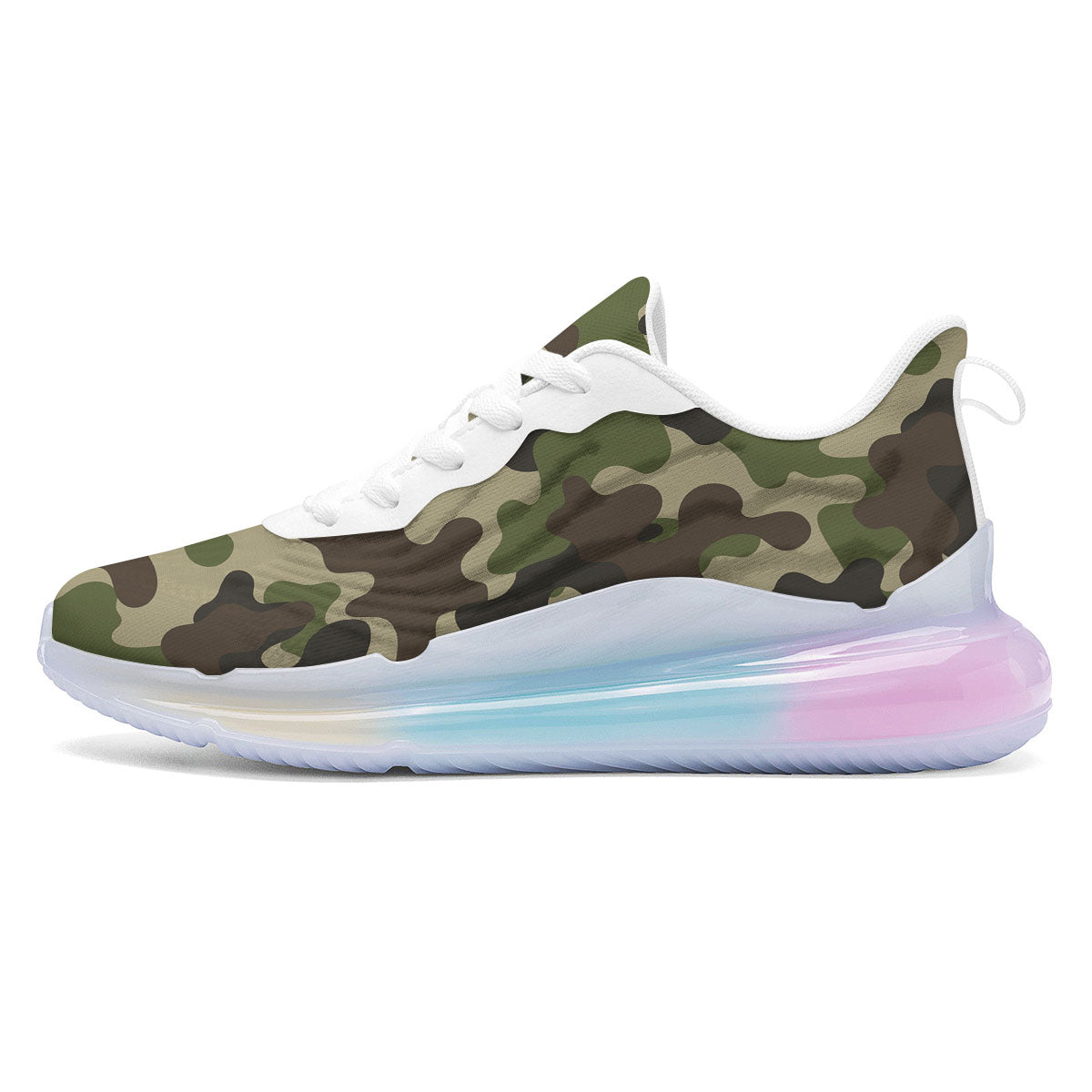 Camouflage Jungle Hunting Print Running Sneakers-grizzshop