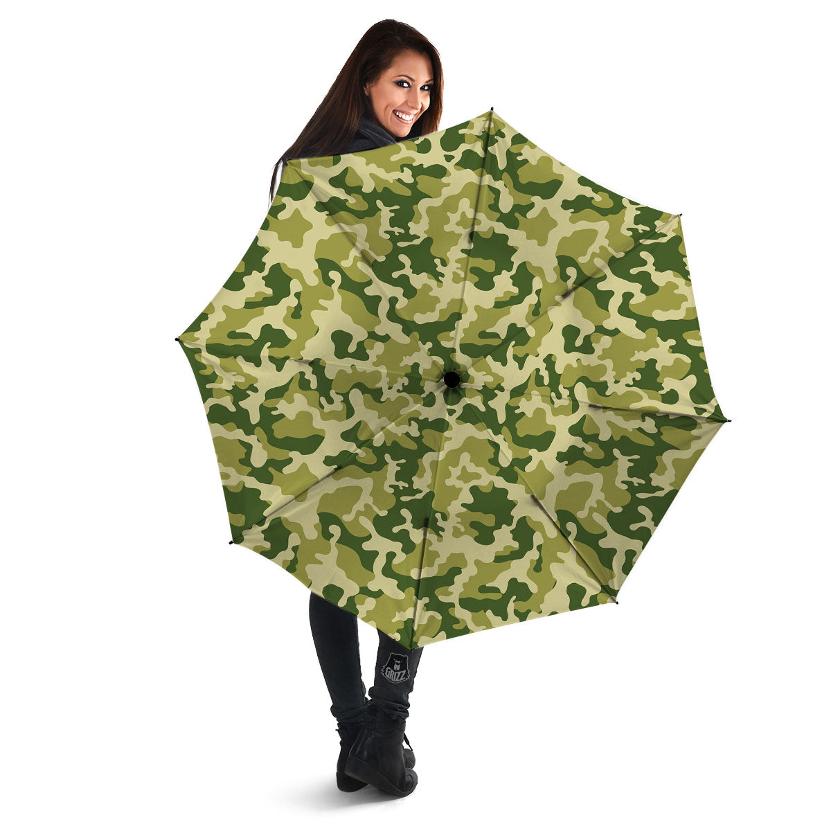 Camouflage Military Print Umbrella-grizzshop