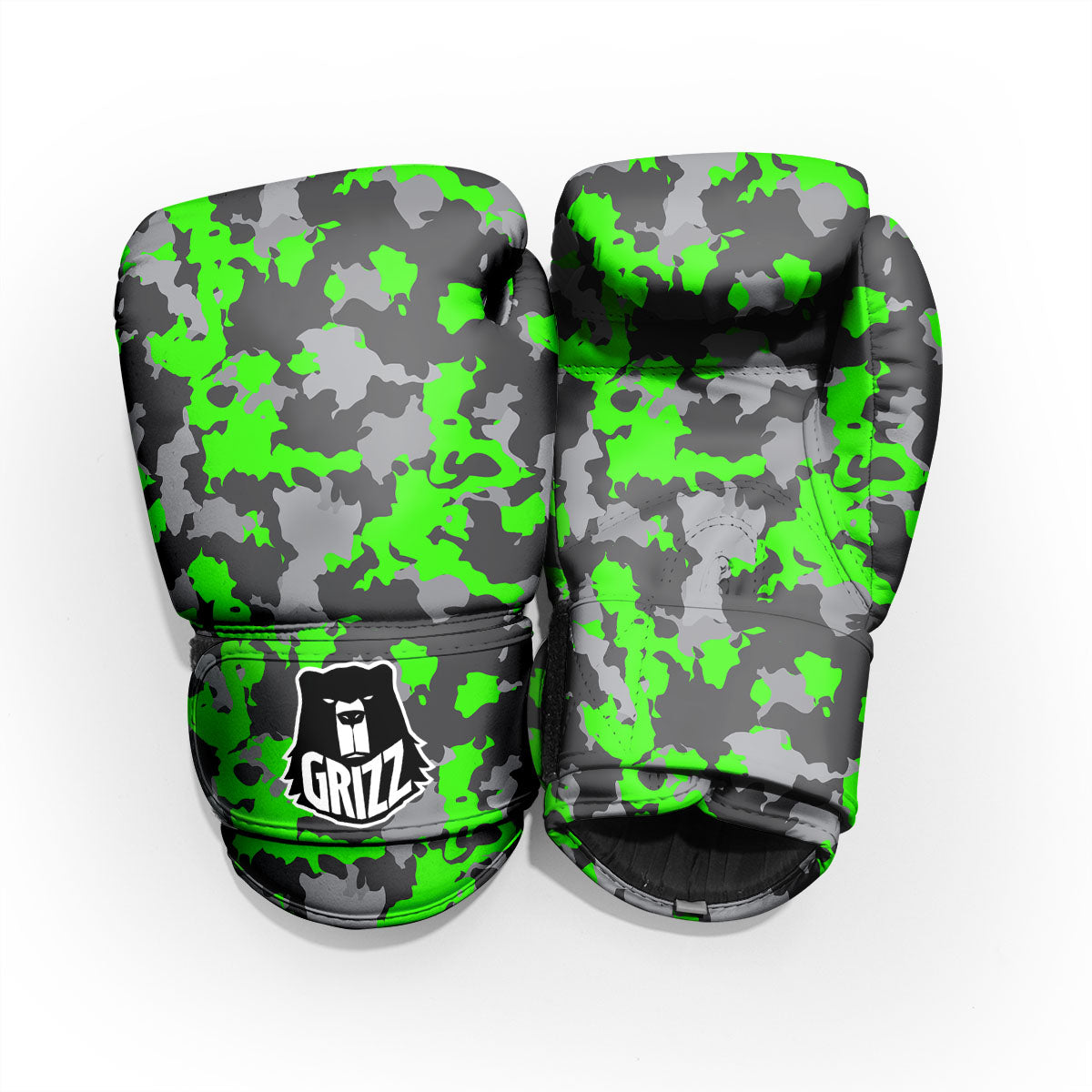 Camouflage Neon Print Pro Boxing Glove