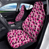 Camouflage Pink And Black Print Car Seat Covers-grizzshop