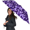 Camouflage Purple Print Pattern Umbrella-grizzshop