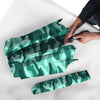 Camouflage Teal Print Umbrella-grizzshop