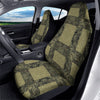 Camouflage Tropical And Leopard Print Pattern Car Seat Covers-grizzshop