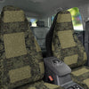 Camouflage Tropical And Leopard Print Pattern Car Seat Covers-grizzshop