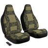 Camouflage Tropical And Leopard Print Pattern Car Seat Covers-grizzshop