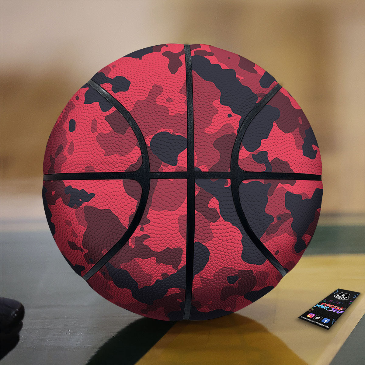 Boxing Champion King of The Ring Print Basketball