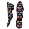 Camper Van Pattern Print Muay Thai Shin Guards-grizzshop