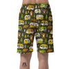 Camper Van Print Pattern Men's Shorts-grizzshop