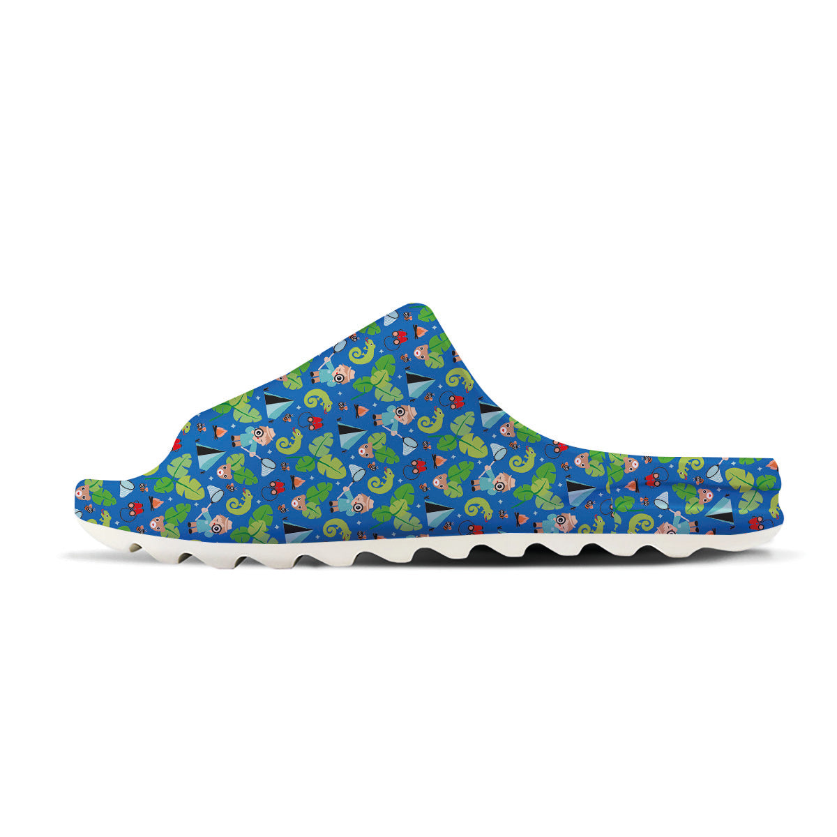 Camping Cute Print Pattern Sandals-grizzshop